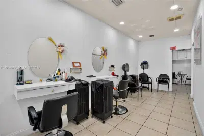 Complete Salon Equipment Package with Modern Stations