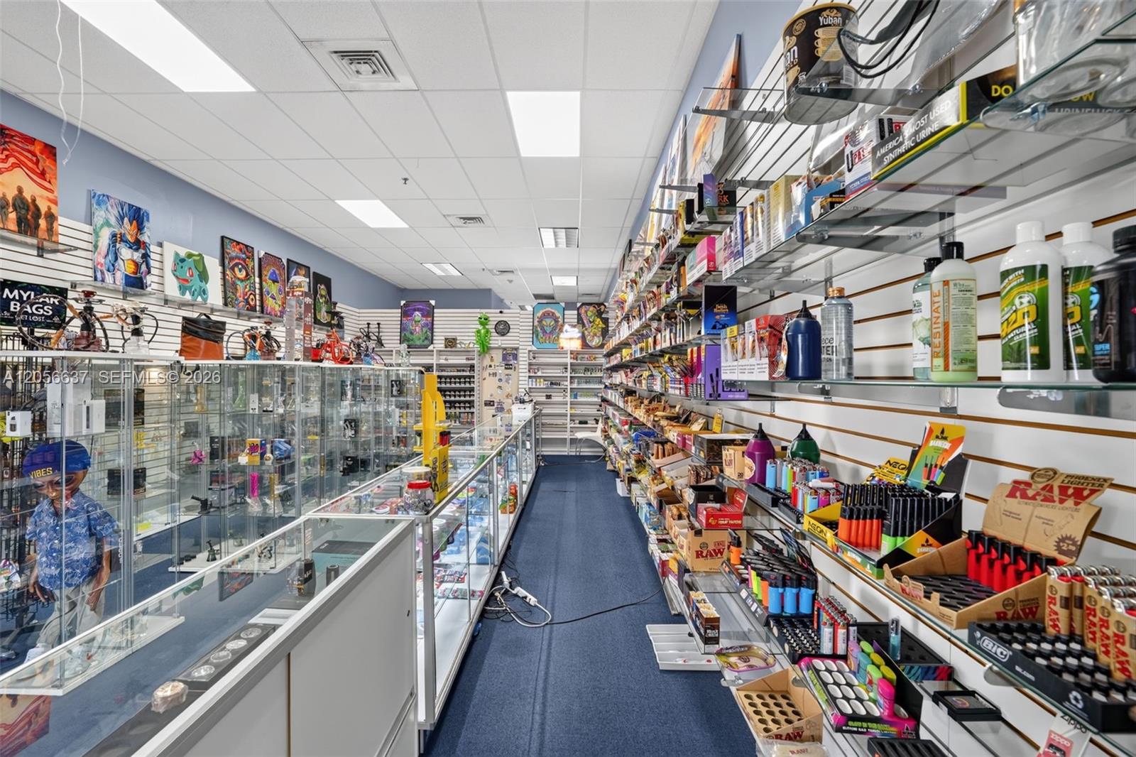 Complete Smoke Shop FFE Package in Prime Retail Plaza