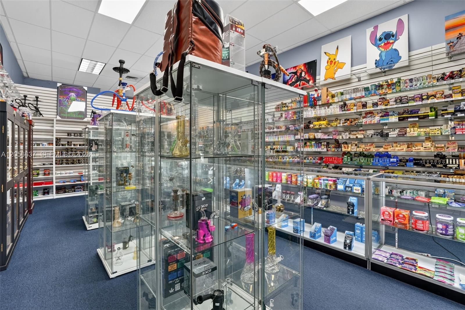 Complete Smoke Shop FFE Package in Prime Retail Plaza