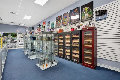Complete Smoke Shop FFE Package in Prime Retail Plaza
