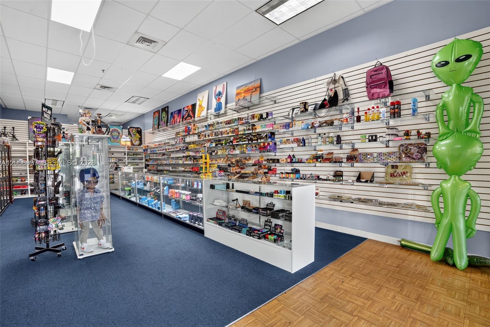 Complete Smoke Shop FFE Package in Prime Retail Plaza