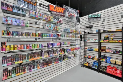 Complete Smoke Shop Fixtures and Equipment Package
