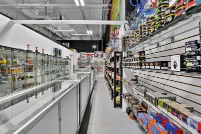 Complete Smoke Shop Fixtures and Equipment Package
