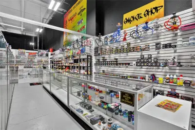 Complete Smoke Shop Fixtures and Equipment Package
