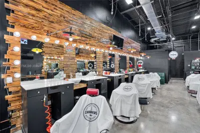 Established Barber Shop with 13 Stations for Growth