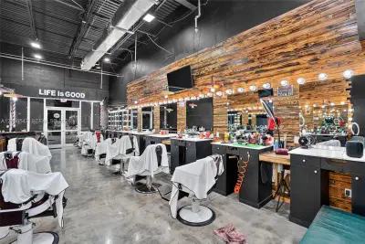 Established Barber Shop with 13 Stations for Growth