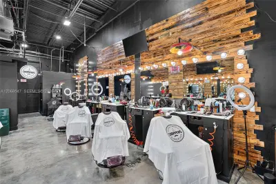 Established Barber Shop with 13 Stations for Growth