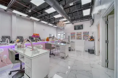 Complete Salon Equipment Package with 8 Pedicure Stations