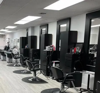 Complete Hair Salon Equipment Package with Prime Location Lease