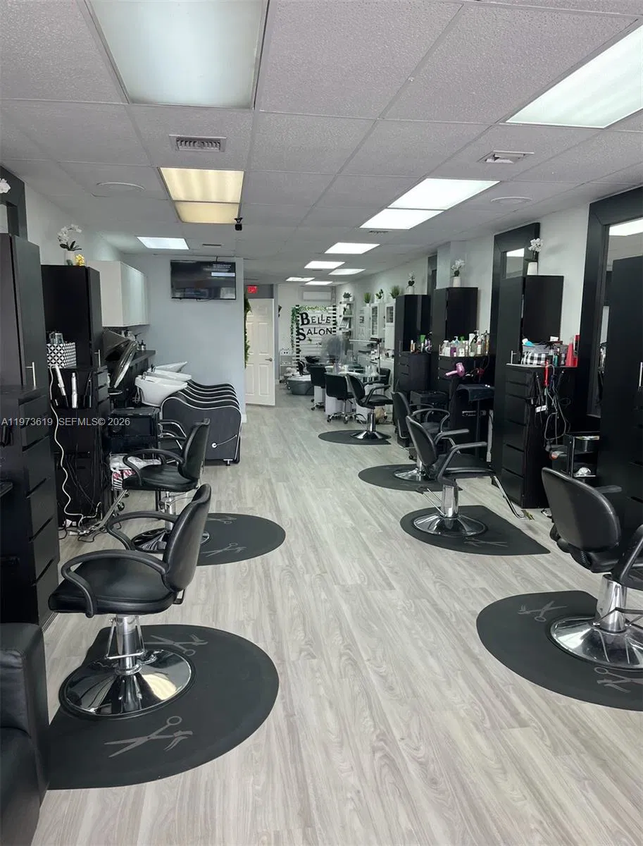 Complete Hair Salon Equipment Package with Prime Location Lease