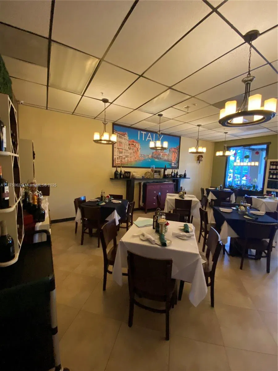 Turnkey Italian Restaurant with Prime Location