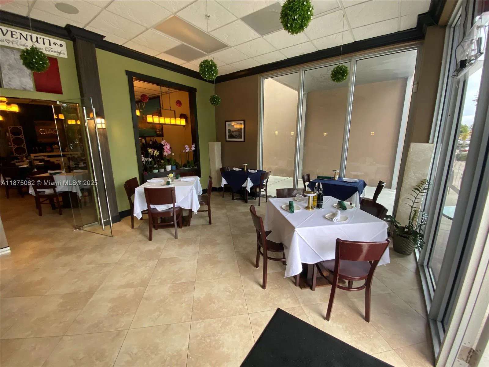 Turnkey Italian Restaurant with Prime Location