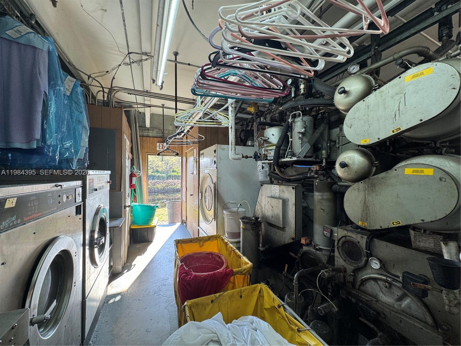 Complete Dry Cleaning Equipment Package with Delivery Van