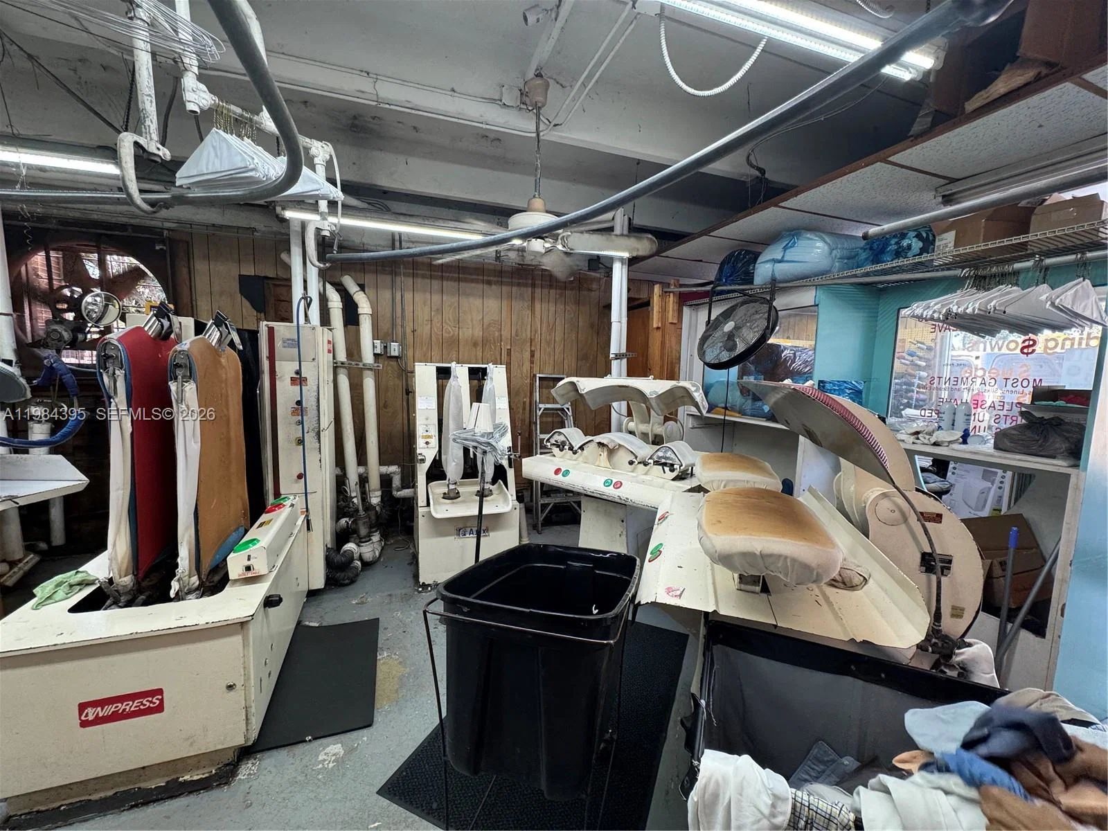 Complete Dry Cleaning Equipment Package with Delivery Van