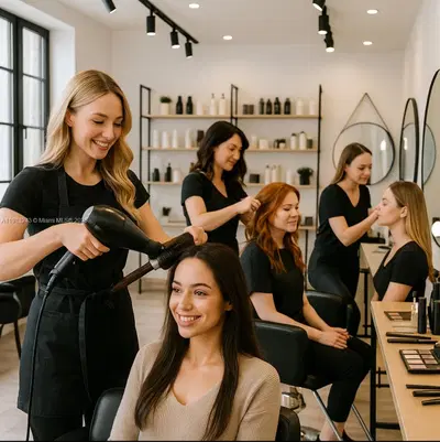 Thriving Beauty Salon with Loyal Clientele