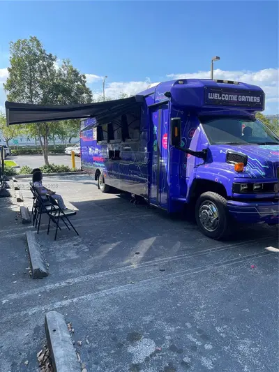 Complete Mobile Gaming Party Bus Assets with Social Media Following