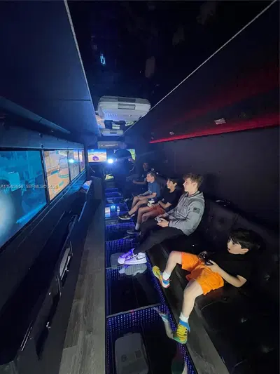 Complete Mobile Gaming Party Bus Assets with Social Media Following
