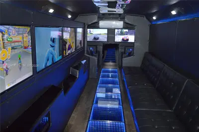 Complete Mobile Gaming Party Bus Assets with Social Media Following