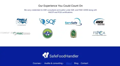 Complete Food Safety Training and Consulting Assets