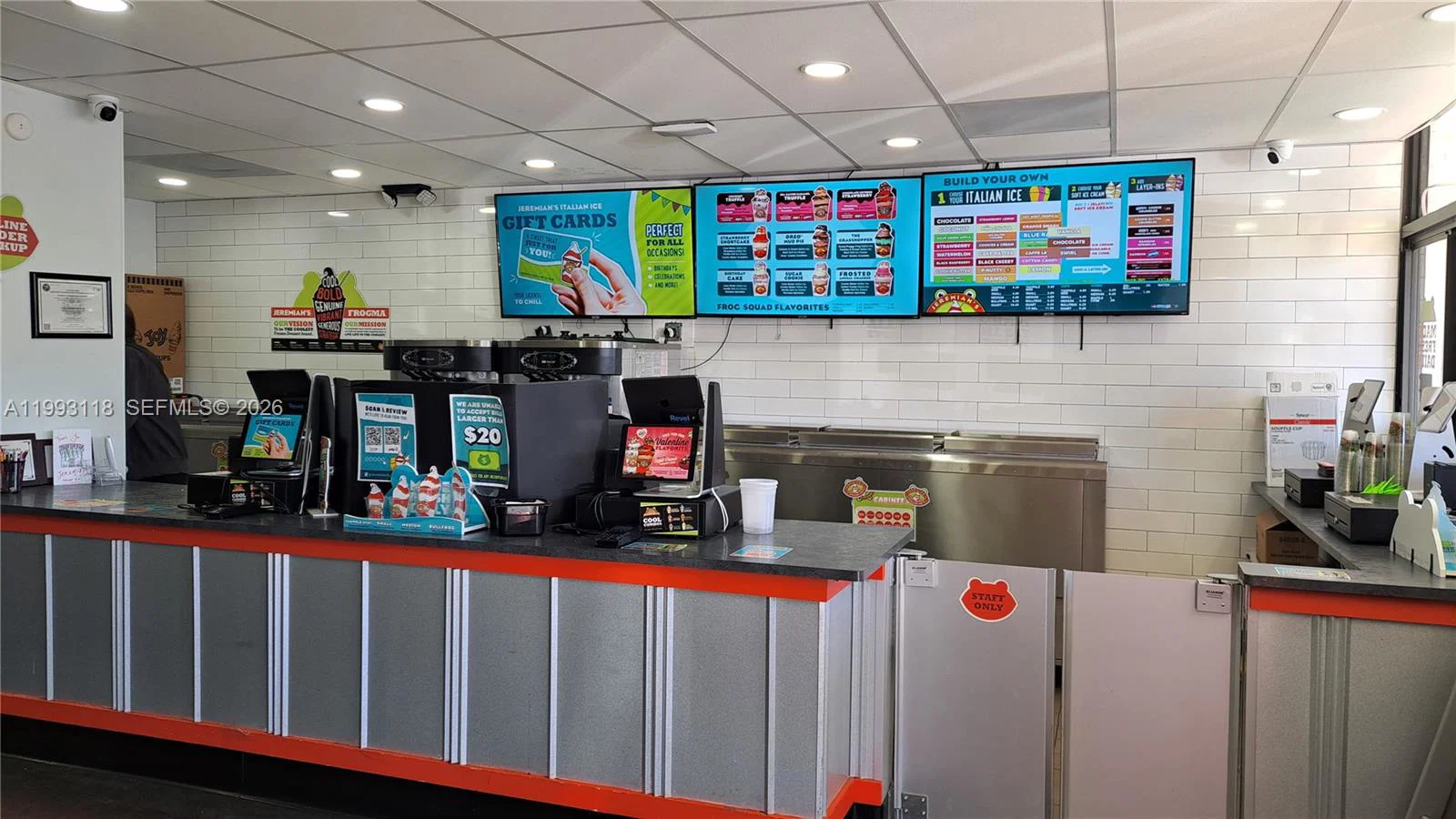 Turnkey Ice Cream Shop with Multi Unit Expansion Rights