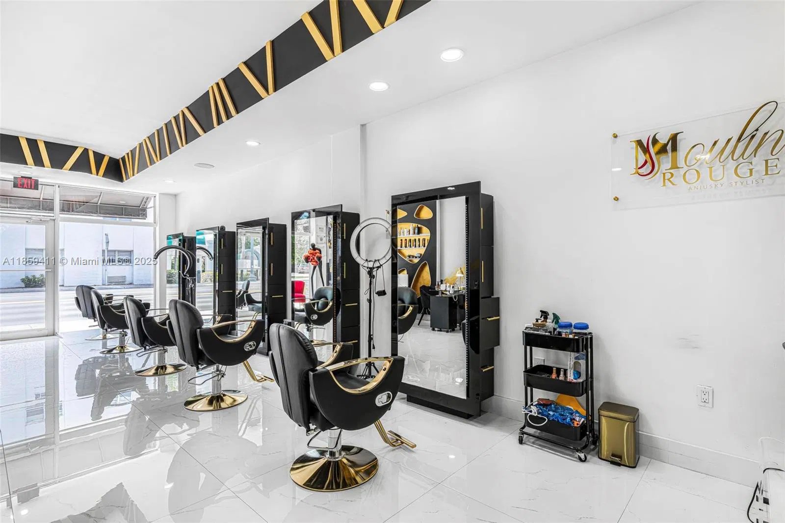 Turnkey Hair Salon and Barber Shop with Rental Income