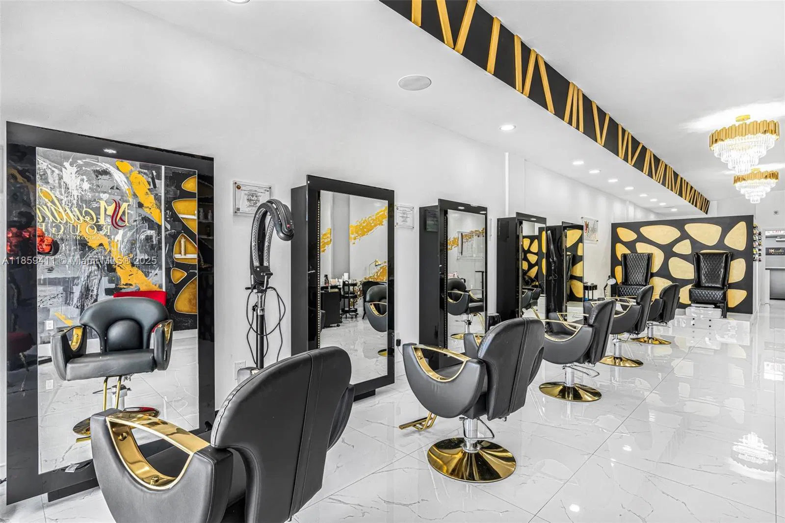 Turnkey Hair Salon and Barber Shop with Rental Income