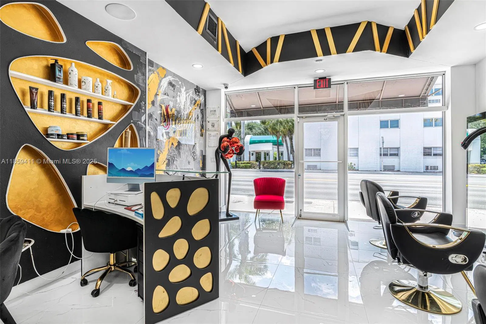 Turnkey Hair Salon and Barber Shop with Rental Income