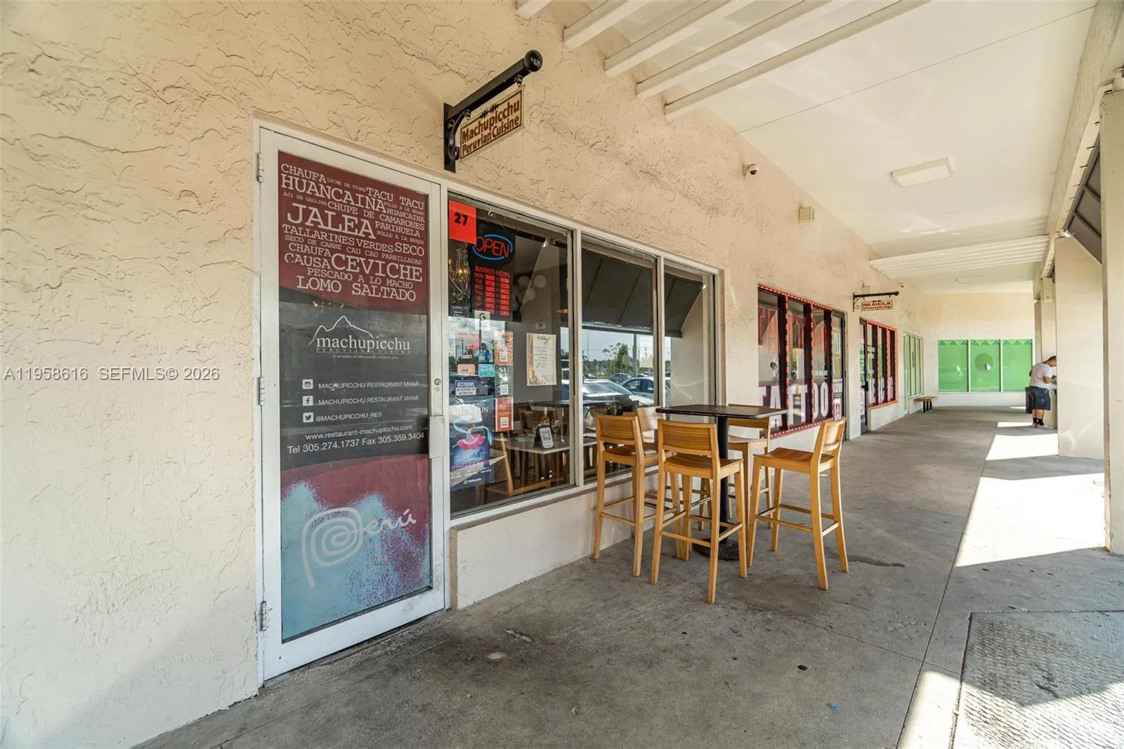 Established Peruvian Restaurant with Prime Location