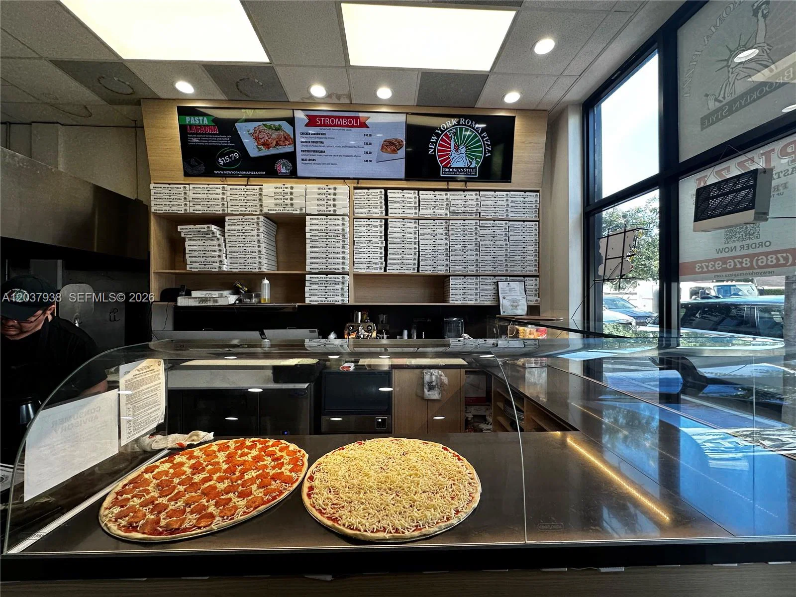 Turnkey New York Style Pizzeria with Long Term Lease in Prime Location