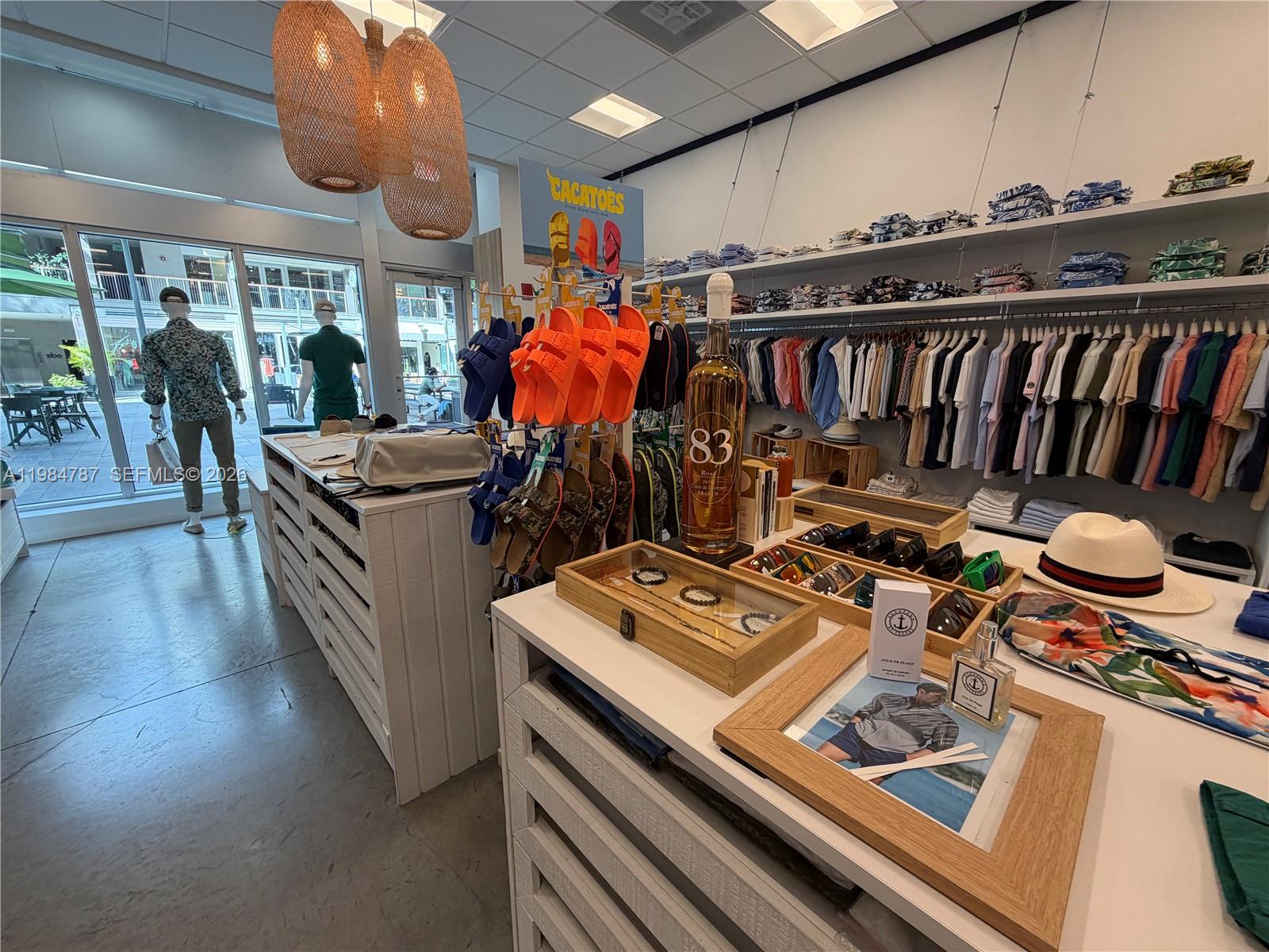 Boutique Men's Fashion Retailer with E 2 Visa Eligibility