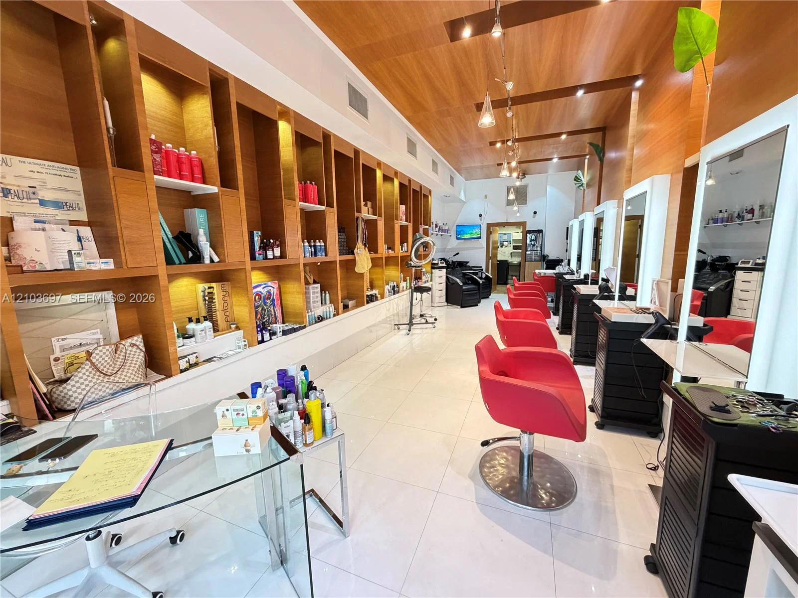 Complete Hair Salon Equipment and Inventory Package