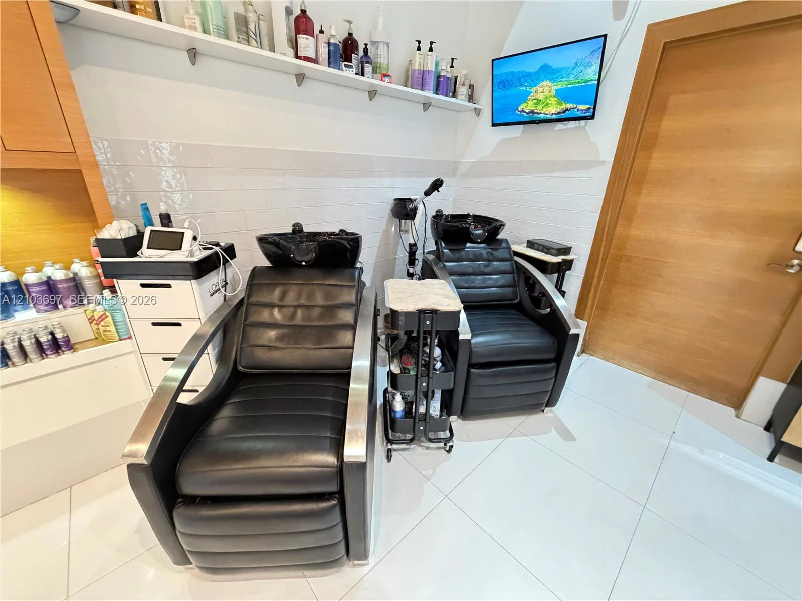 Complete Hair Salon Equipment and Inventory Package
