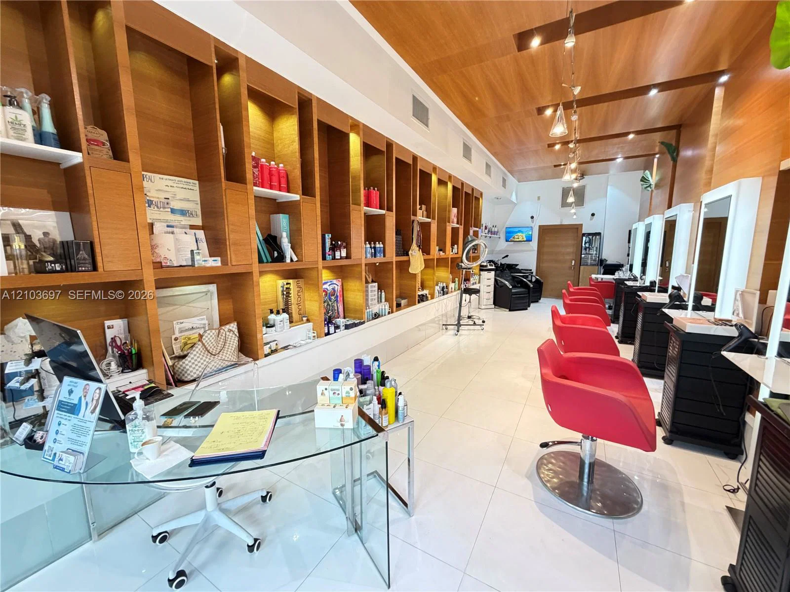 Complete Hair Salon Equipment and Inventory Package