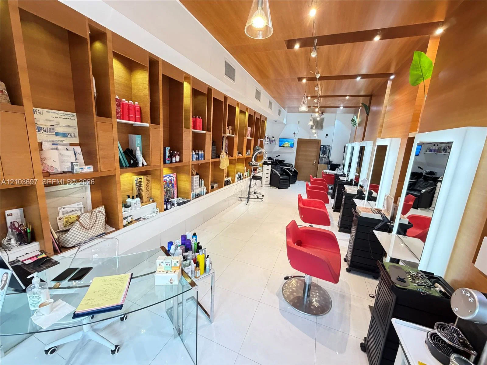 Complete Hair Salon Equipment and Inventory Package