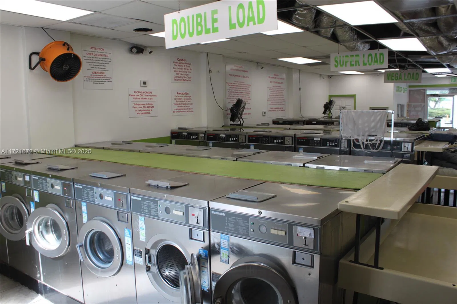 Established Laundromat with Recently Updated Building