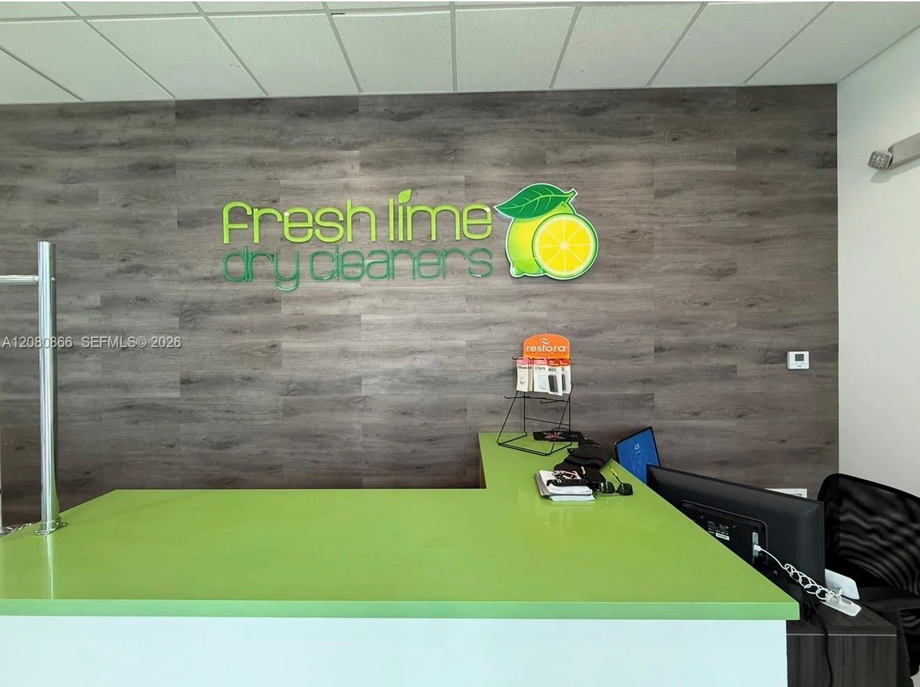 Complete Dry Cleaning Drop Off Assets with Established Brand