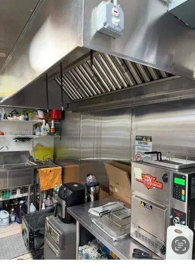 Complete Commercial Kitchen Assets with Grease Trap and Hood