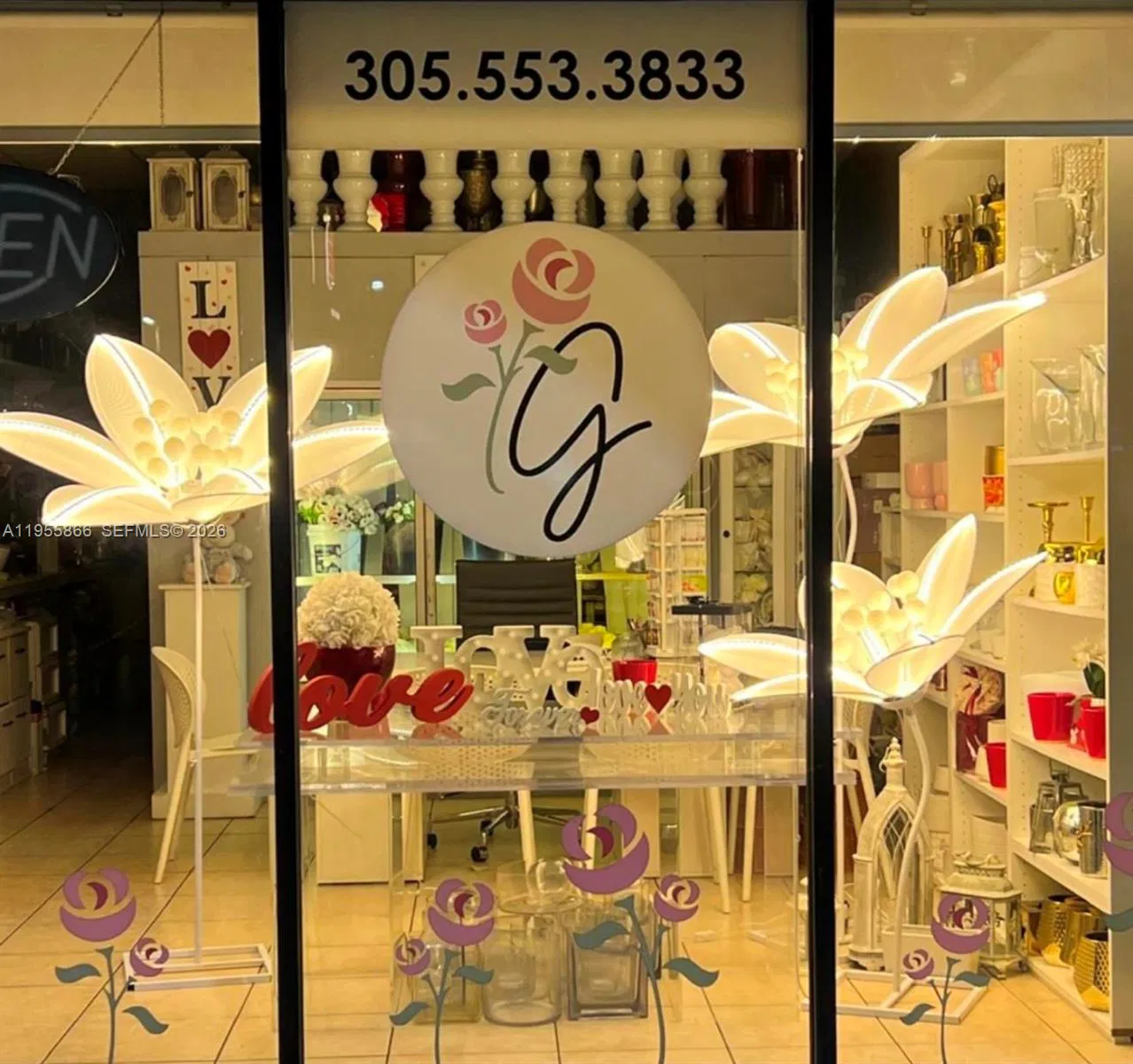 Established Flower Shop with Strong Forward Bookings