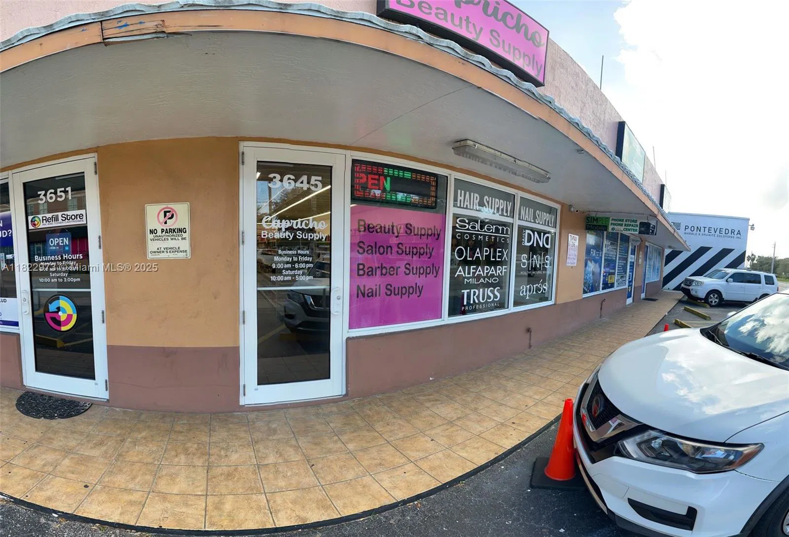 Turnkey Hair Salon and Barber Shop with High Visibility