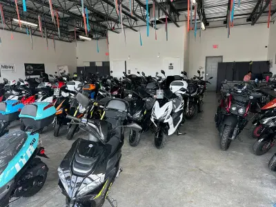 Turnkey Motorcycle Dealership with Prime Visibility