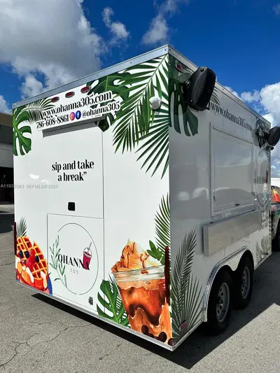 Turnkey Mobile Food Trailer with Flexible Operations