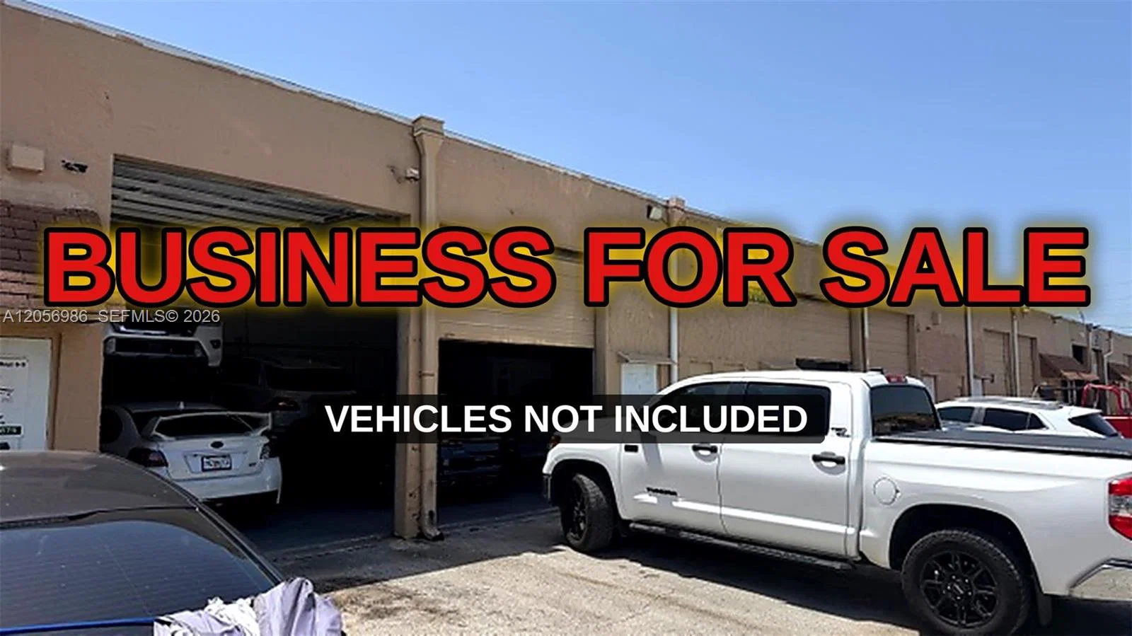 Established Auto Body Repair with Active Dealer License