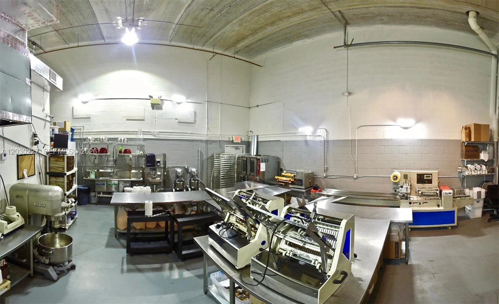 Complete Wholesale Bakery Equipment Package with New Freezers