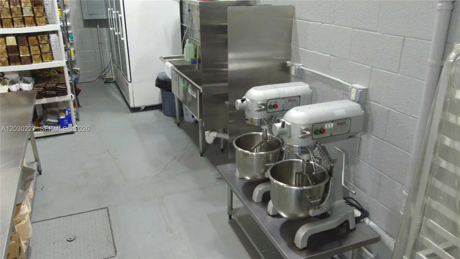 Complete Wholesale Bakery Equipment Package with New Freezers