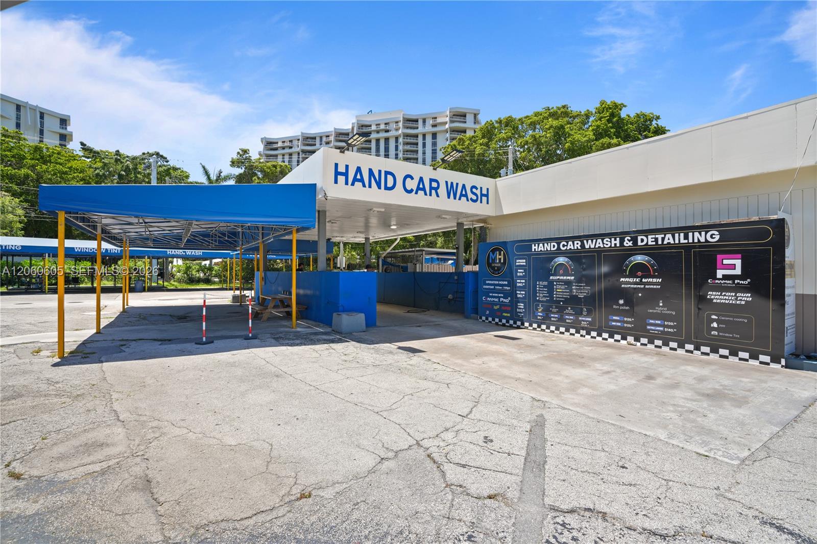 Established Car Wash with High End Ceramic Pro Services
