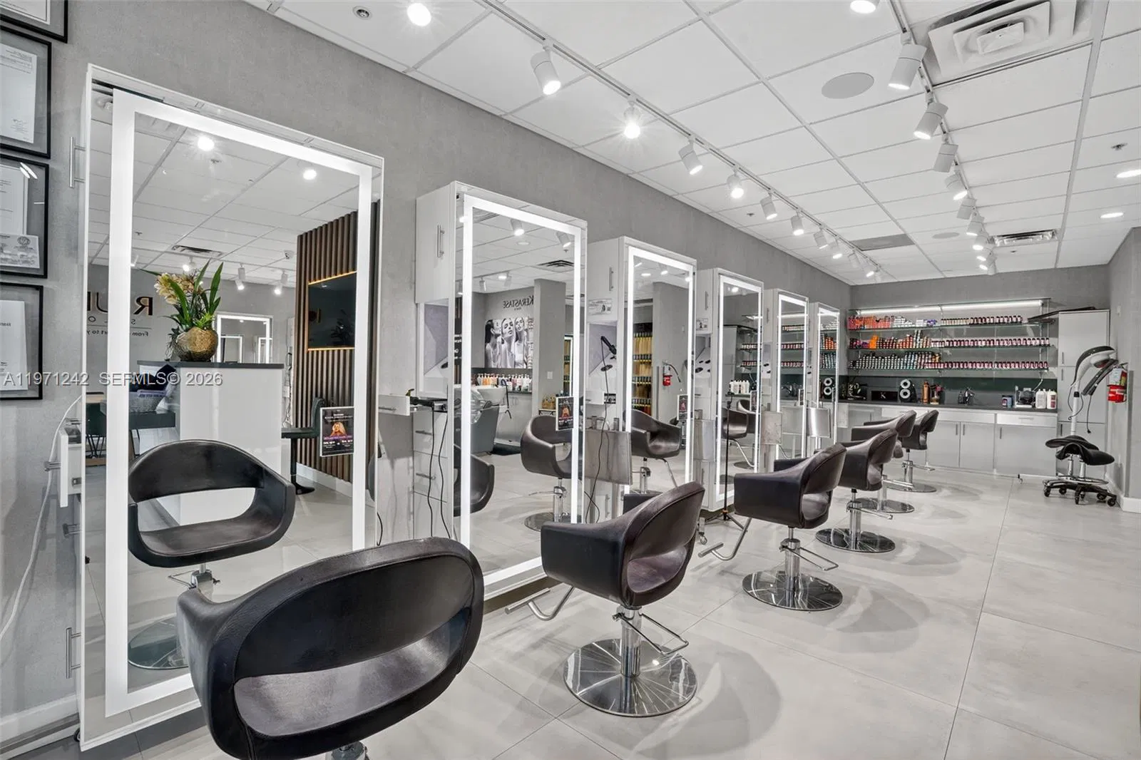 Complete Hair Salon Equipment Package in Prime Location