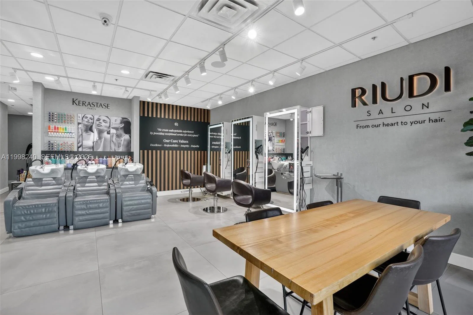 Turnkey Hair Salon with Prime Real Estate and High Traffic