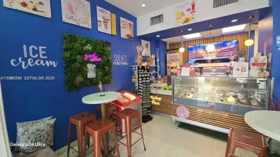 Complete Ice Cream Shop Equipment Package with Custom Interiors
