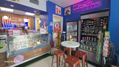 Complete Ice Cream Shop Equipment Package with Custom Interiors