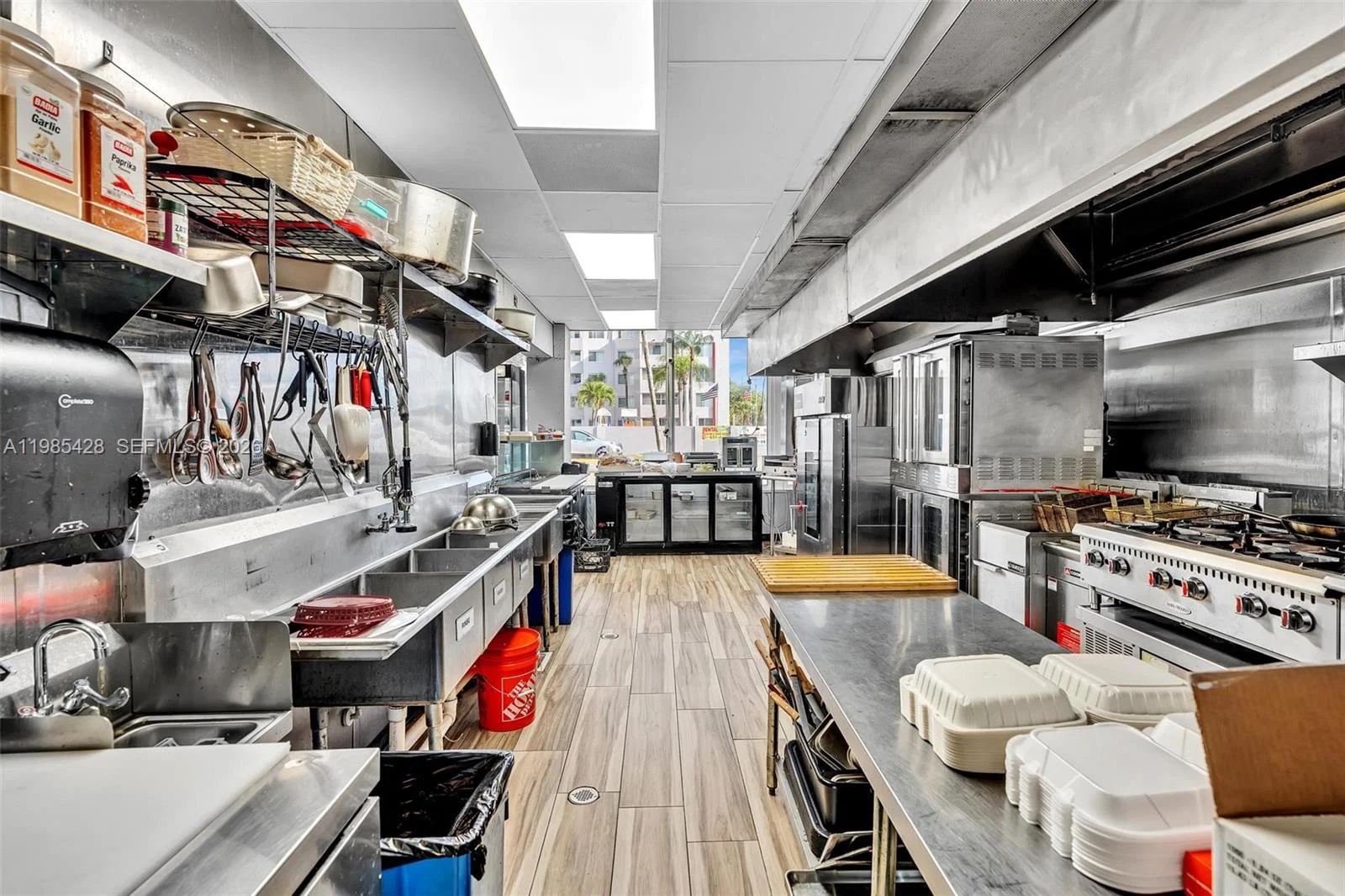 Complete Restaurant Equipment Package with Outdoor Patio